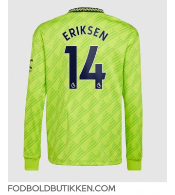 Manchester United Christian Eriksen #14 Tredjetrøje 2022-23 Langærmet